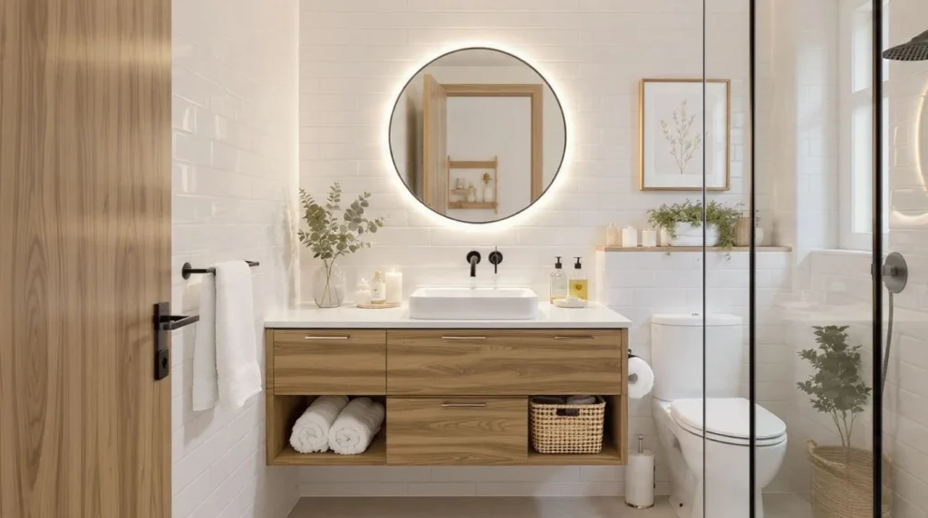 Affordable bathroom decorating ideas for small spaces