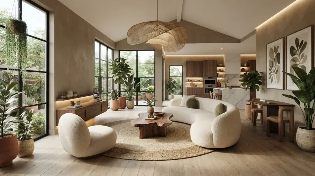 Modern home decor and interior design trends for 2026.