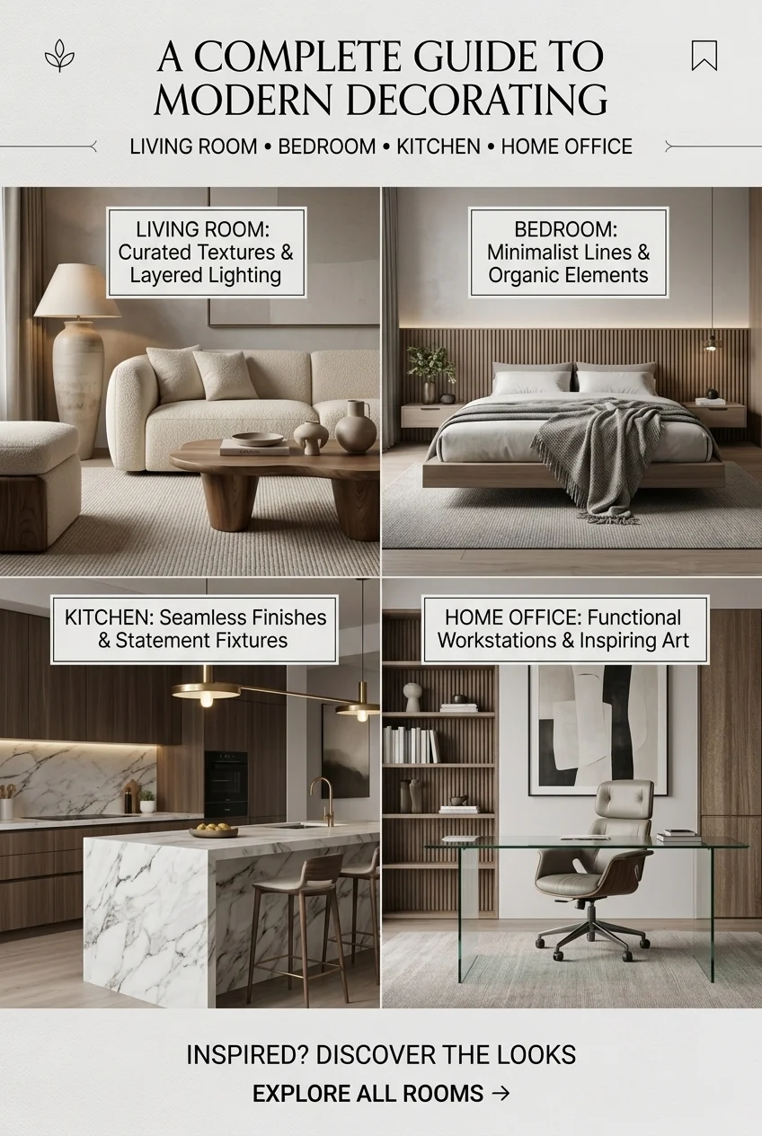 Modern Home Decor Ideas for Every Room: Stylish Ways to Refresh Your Living Space