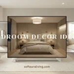 Bedroom decor ideas with cozy textures and relaxing neutral styling