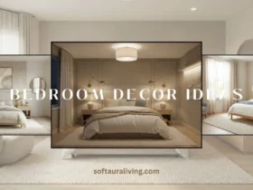 Bedroom decor ideas with cozy textures and relaxing neutral styling
