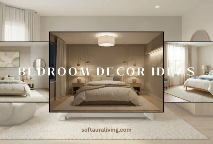 Bedroom decor ideas with cozy textures and relaxing neutral styling
